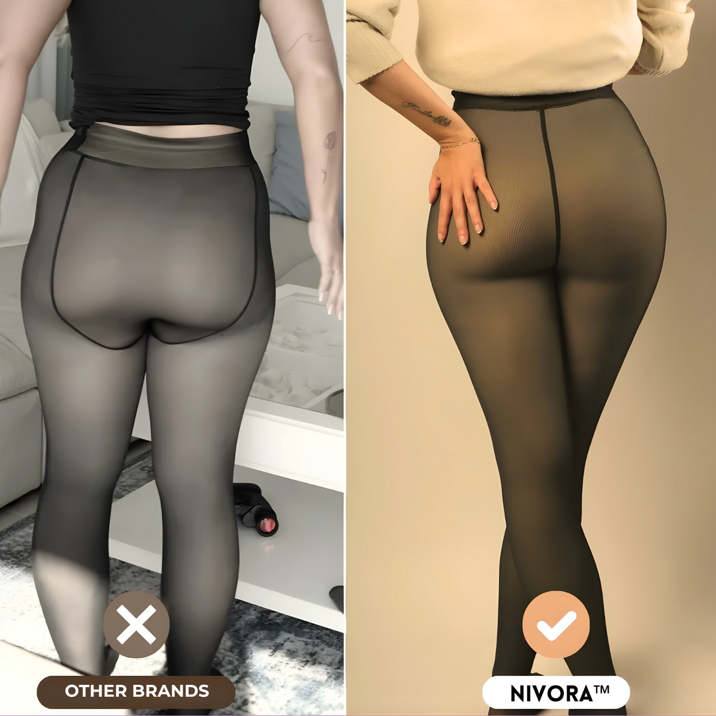 NIVORA™ Magic Fleece Lined Tights